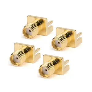 18ghz SMA JACK end launch receptacle coax connector