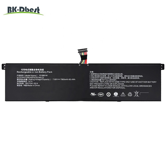 Brand New R15B01W Laptop Battery for Xiaomi MI PRO 15.6 INCH I7 I5 171501-AQ 171501-AL 171501-AF AD R15B01W