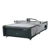 Cartón de China, gran tamaño pequeño, cartón de papel, cajas planas empacadas, máquinas de corte CNC digitales, cortadores planos