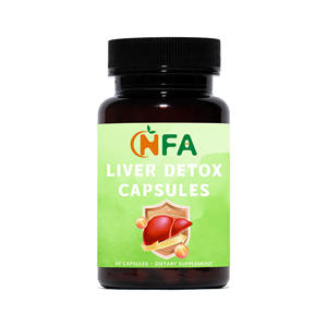 Capsules de détoxification hépatique ODM OEM avec choline et poudre de feuille d'artichaut pour soutenir la détoxification hépatique saine et nettoyer le corps - Product Image 1