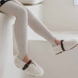 Collants d'Hiver en Velours Personnalisés pour Enfants, Épais et Thermiques, Caleçons en Coton Uni pour Filles - Product Image 5