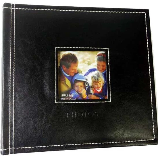 Индивидуальный логотип 4x6 200 фотографий черный фотоальбом из искусственной кожи