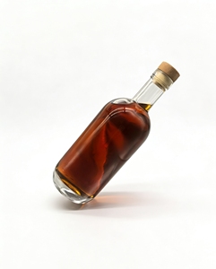 Hot Selling Classic Timeless Design 700ml 750ml Round Glass Bottles for Whiskey Brandy <strong>Cognac</strong> <strong>Liqueur</strong> - Product Image 3