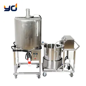 Tealight Candle Machine Factory Price Candle Machine Wax Melter Tank Filling Pouring Candles With Transport Cart For Tealight/Electric Candle/Soap/Scent