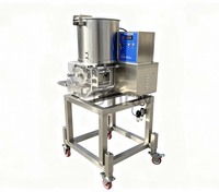 Machine automatique de formage de schnitzels et de nuggets à faible bruit, homologuée CE, pour l'industrie de la transformation de la viande