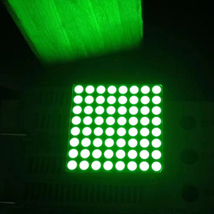 Phổ biến anode màu trắng <span class=keywords><strong>8x8</strong></span> vuông <span class=keywords><strong>Led</strong></span> Dot ma trận hiển thị 60x60 mét Houkem-5088-BW - Product Image 5