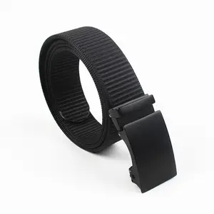 Men's Custom Nylon Belt High Quality Braided Elastic Waist Belt Best Quality Fabric Belts