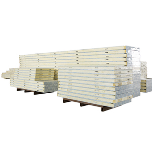 Panneau sandwich en laine de roche à bord en polyuréthane pour mur extérieur <span class=keywords><strong>Isolation</strong></span> de chambre froide <span class=keywords><strong>Prix</strong></span> compétitif pour mur intérieur - Product Image 5