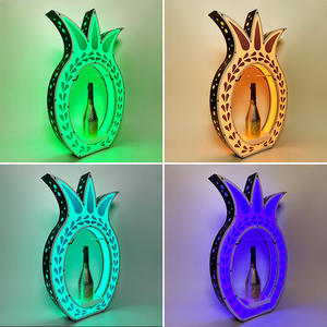 Juego <span class=keywords><strong>de</strong></span> Base <span class=keywords><strong>de</strong></span> <span class=keywords><strong>vino</strong></span> colorido Led azul y blanco, estante <span class=keywords><strong>de</strong></span> <span class=keywords><strong>vino</strong></span> <span class=keywords><strong>de</strong></span> agave mexicano, Bar, accesorios <span class=keywords><strong>de</strong></span> <span class=keywords><strong>vino</strong></span> extranjeros, soporte <span class=keywords><strong>de</strong></span> exhibición - Product Image 2