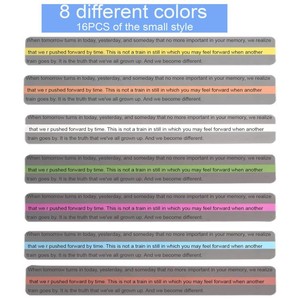 Tiras de lectura guiada Tiras de resaltado Superposición de colores Marcadores de resaltado Ayuda con la dislexia - Product Image 2