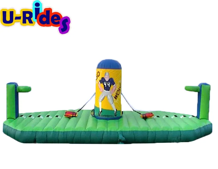 inflatable Bungee Run game with basketball hoop inflatable bungee run basketball for commercial