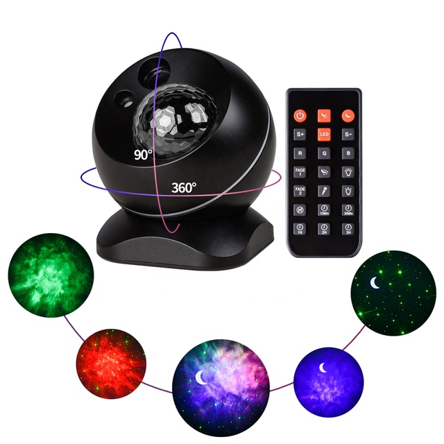 Galaxy Green Laser Star Projector Night Light for Decoration Gift Party Laser Light