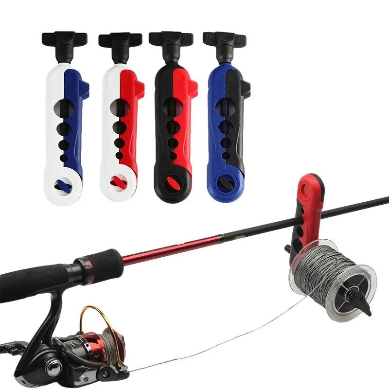 MiNi carrete de pesca multifuncional desmontable, herramienta de bobinado de línea, para exteriores