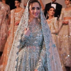 -Latest & Trendy--Bridal <b>Jacket</b> with Lehenga-dress with Beautiful Embellished in crystal glass beads stone work for Wedding=2021 - Product Image 1