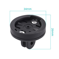 Alat Penyangga Lampu Sepeda untuk Garmin/GOPRO, Dudukan Lampu Sepeda, Ekstensi Frame, Konversi Dudukan Kamera, Aksesoris