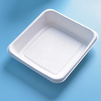 Barquettes d'emballage carrées personnalisées pour pâtisseries, en papier, avec couvercles transparents en plastique, pour desserts, biscuits et gâteaux