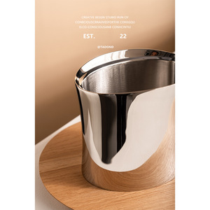 ถังน้ำแข็งสแตนเลสถังแช่ไวน์แชมเปญเบียร์ไวน์แดงสำหรับห้องโมเดล - Product Image 2