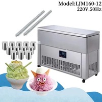 Prix usine 12 Baril Glaçon Machine Commerciale Mein Mein Glace Rasée Machine À Glace 2600W Machine À Glaçons