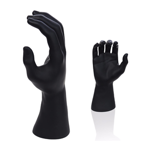 Main de <span class=keywords><strong>mannequin</strong></span> homme réaliste en plastique économique, présentoir pour bracelets, bagues, gants, montres et accessoires de vente au détail - Product Image 3