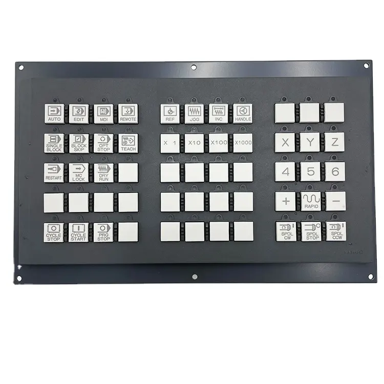 Fanuc A02B-0319-C243システムキーボードオペレーターコントロールパネルA20B-2004-0740