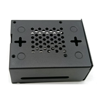 Металлический корпус для расширения Raspberry Pi 5 PCIe с отверстиями для вентиляции, защитный бокс для M.2 NVMe SSD для открытого программного обеспечения