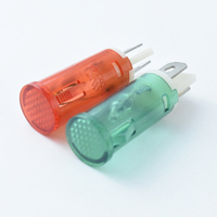 Voyant LED d'alimentation cc/ca 10 12.5 MM 6.3V-48V 110V 220V 380V éclairage métal matière plastique 8mm-22mm trou de montage