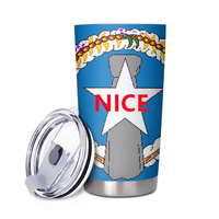 Mug de voyage personnalisé à thème Saipan avec impression graphique, idéal pour la maison, le bureau, les activités de plein air et comme cadeau pour les occasions spéciales