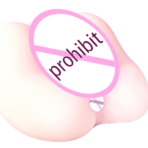 Ji Ze Sex Products Masturbador con Molde Invertido de Glúteos Yin, Copa de Avión de Glúteos Grandes, Juguete con Orificio de Vagina y Textura de Punto de Panecillo al Vapor - Product Image 1