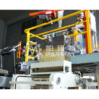 Nouvelle machine à spaghetti entièrement automatique PARMAT à coupe longue, grande capacité 480-520 kg/h, sous vide, contrôlée par PLC, en acier 304/Q235, pour pâtes durum