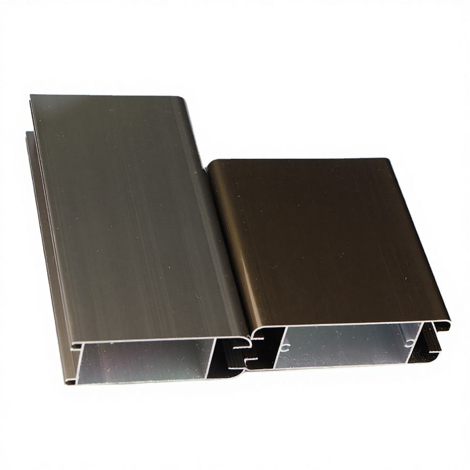 6000 Series Electrophoresis Champagne Anodized Aluminum Sliding Windows ...