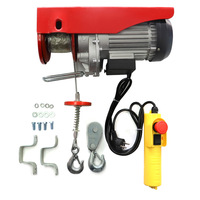 Petit palan électrique électrique de levage 220v 500kg Mini grue électrique petit palan moteur Mini palan électrique 100kg