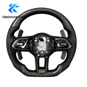 Volant sport personnalisé en cuir et fibre de carbone Forgiato pour <span class=keywords><strong>Jaguar</strong></span> XF R-sport F-type F-<span class=keywords><strong>pace</strong></span> <span class=keywords><strong>E</strong></span>-<span class=keywords><strong>Pace</strong></span> XE Series - Product Image 2