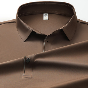 <span class=keywords><strong>Polo</strong></span> Sportiva da Uomo ODM, Maglietta in Maglia Elasticizzata Antipiega, Asciugatura Rapida, per Golf - Product Image 2