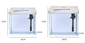 XC-520 bureau salon haute définition verre mini <span class=keywords><strong>aquarium</strong></span> silencieux flexion à chaud poisson rouge paysage <span class=keywords><strong>aquarium</strong></span> - Product Image 6