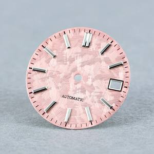 Le module de cadran Bliger NH35/NH36 sélectionne les pièces de montre en cuivre vert été 29mm - Product Image 3