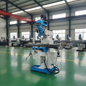 X6325B Taiwan Heavy-Duty Automatic Universal Rocker Arm Milling Machine 220V New Condition Motor Manual <b>Mills</b> - Product Image 1