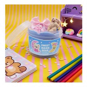 High Quality DIY Sensory <b>Beads</b> Craft Kit with Fluffy Charms Pour Enfants Squishy Relaxing Creative Playdough Slime <b>Set</b> - Product Image 4