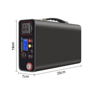Station d'alimentation solaire portable 300W, batterie au lithium LiFePO4 167WH, sortie AC 220V USB avec panneau solaire 50W - Product Image 2