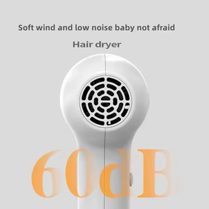Rechargeable Children's Wireless Hair Dryer With Mild Warm Air Blow Away the Axillary Prickly <b>Heat</b> and Erythema at Folds - Product Image 2
