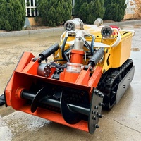 Robot de nettoyage sous-marin intégré pour le contrôle des canalisations, le dragage des boues et l'élimination des déchets dans les fossés