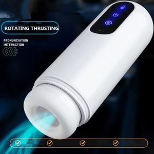 Male Masturbation Appliance Fully Automatic Electric Airplane Mug Adult Sex Toys <b>Dildo</b> Retractable Rotating Sex Machine - Product Image 5