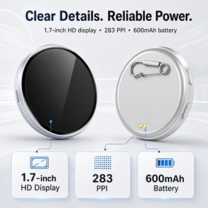 Auricular Digital Inteligente con Pantalla Táctil IPS HD de 1.85 Pulgadas, Recargable, de Plástico, con Pantalla Personalizada, para Eventos de Cosplay y Bolsos - Product Image 4
