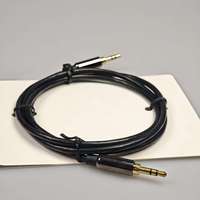 Cable de Audio Estéreo AUX de 3.5mm Macho a Macho con Revestimiento de Cobre para Teléfonos, Tabletas, Altavoces, Amplificadores y Automóviles