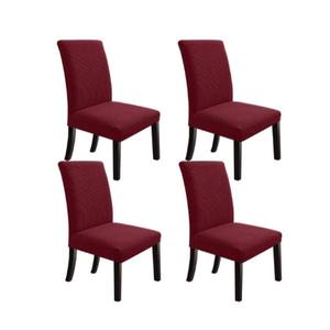 Bọc Ghế Ăn Bọc Ghế Phòng Ăn Bọc Ghế Màu Đen Tháo Được Giặt Được - Product Image 5