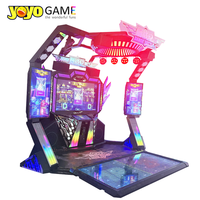 Machine de danse musicale grand format pour centre de jeux, équipement de divertissement pour adultes, machine de jeu à monnayeur pour parc d'attractions