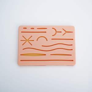 Kit Portátil de Instrumentos Cirúrgicos para Prática de Sutura com Pele Sintética para Treinamento de Enfermagem - Product Image 6