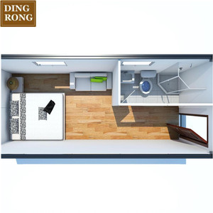 Pane panino prefabbricata prefabbricata case ready made 3 camera da letto casa del contenitore del sud africa - Product Image 5