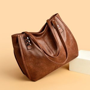 Bolso Tote de Material PU de Alta Calidad. Con diseño de patrón geométrico. El forro está hecho de poliéster.6436 - Product Image 5