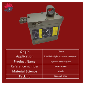 HOWO ปั๊มสูบน้ำมันมือไฮดรอลิกปั๊มแม่แรงรถบรรทุก haworth อะไหล่ WG9719820001 - Product Image 3