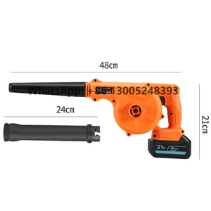Machine <span class=keywords><strong>de</strong></span> nettoyage <span class=keywords><strong>de</strong></span> sèche-cheveux <span class=keywords><strong>de</strong></span> dépoussiérage puissant <span class=keywords><strong>de</strong></span> 21V 600W mini ventilateur électrique sans <span class=keywords><strong>fil</strong></span> portatif <span class=keywords><strong>de</strong></span> maison <span class=keywords><strong>de</strong></span> bricolage pour le jardin - Product Image 4
